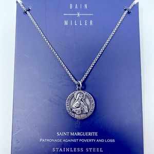 Bain X Miller Saint Marguerite Patronage Against Poverty & Loss Necklace